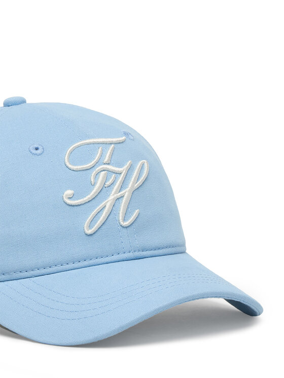 Tommy Hilfiger Tommy Hilfiger Cepure ar nagu Logo Embroidery Baseball Cap AW0AW18338 Zils