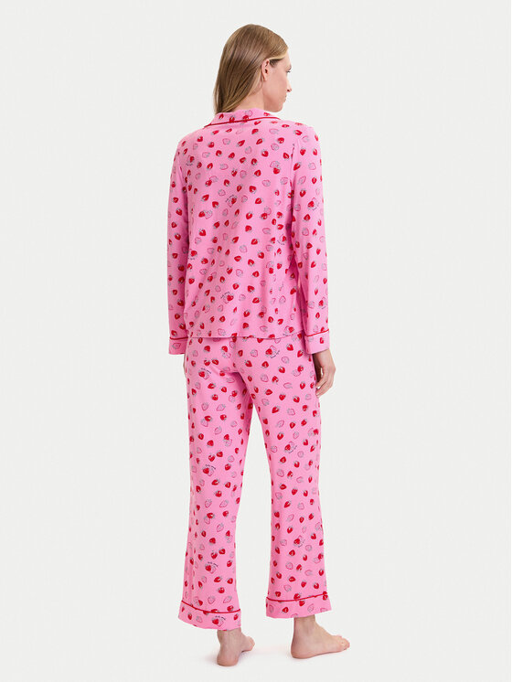Kate Spade Kate Spade Pyžamo KSI82756 Ružová Relaxed Fit