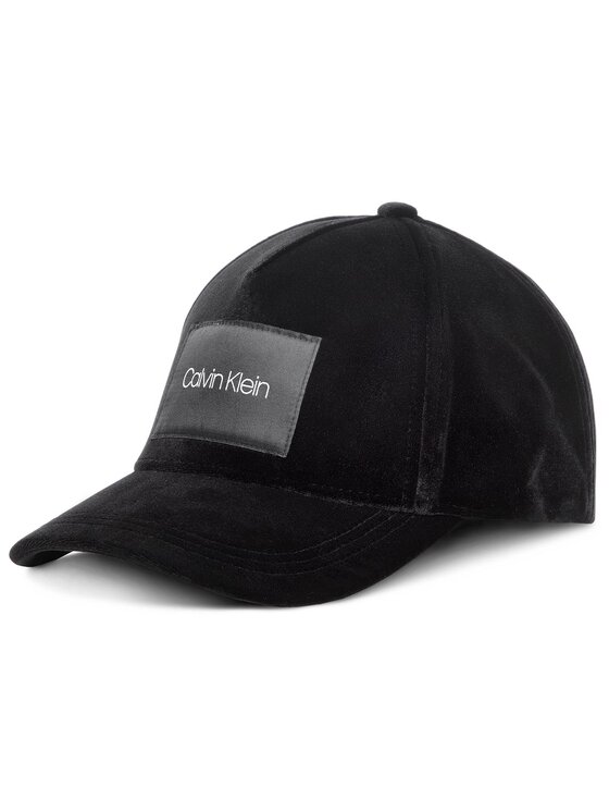 Calvin klein velvet cap hot sale