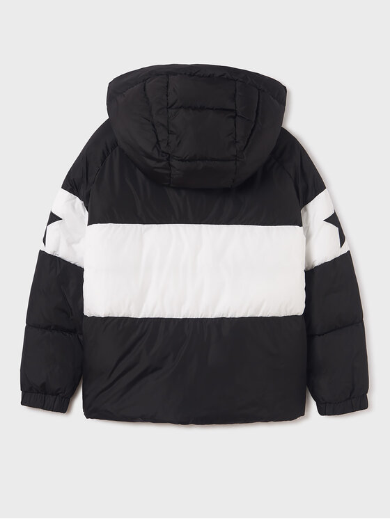 Mayoral Mayoral Зимно яке 7.418 Черен Regular Fit