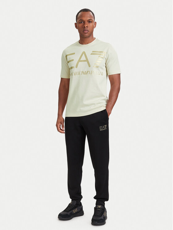EA7 Emporio Armani EA7 Emporio Armani T-särk 7M002200 AF27188 U1079 Beež Regular Fit