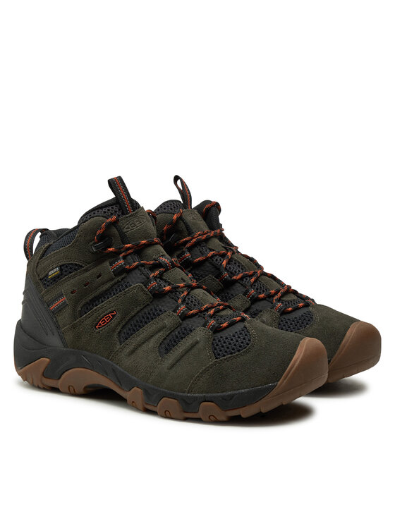 Keen Keen Trekking čevlji Headout Mid Wp 1028306 Zelena