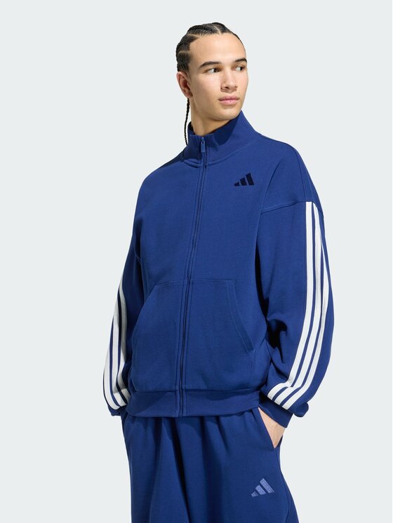 adidas adidas Sweatshirt Adidas Kit 3-Stripes KW2356 Blau Regular Fit