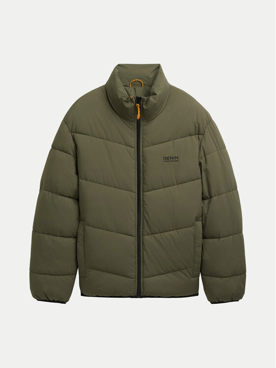 Tom Tailor Denim Tom Tailor Denim Winterjacke 1041776 Grün Relaxed Fit