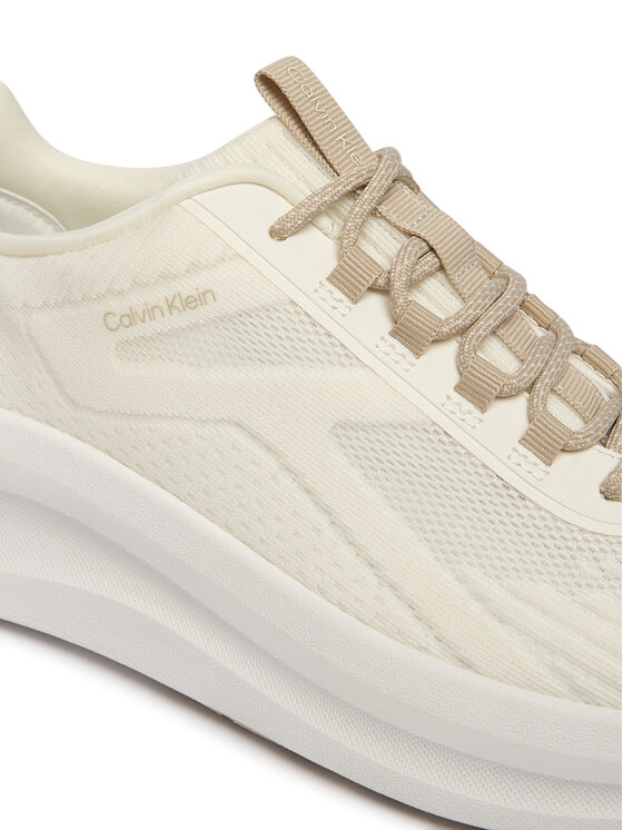 Calvin Klein Calvin Klein Sneakersy Chunky Run Ckstripe Lup Sp Kn HW0HW03006 Biały
