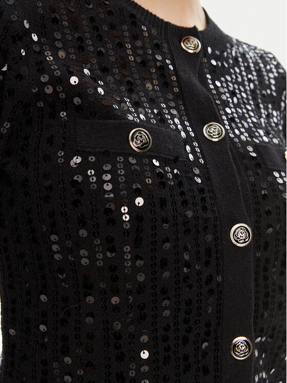 Marella Marella Kardigan Siena1 2523346094 Czarny Regular Fit