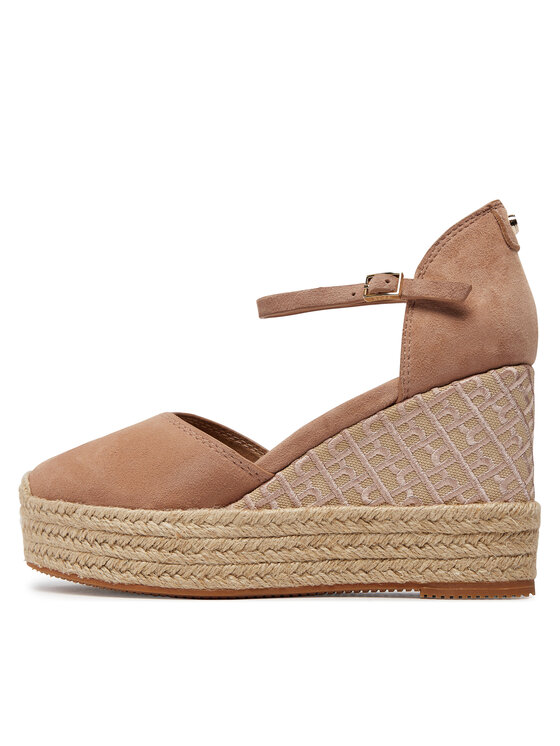 BOSS BOSS Espadrile Madeira Wedge Sdcveb 50516717 Smeđa