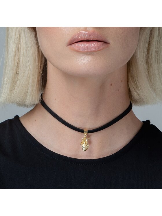 Giorre Giorre Choker 6729_21297 Żółte złocenie