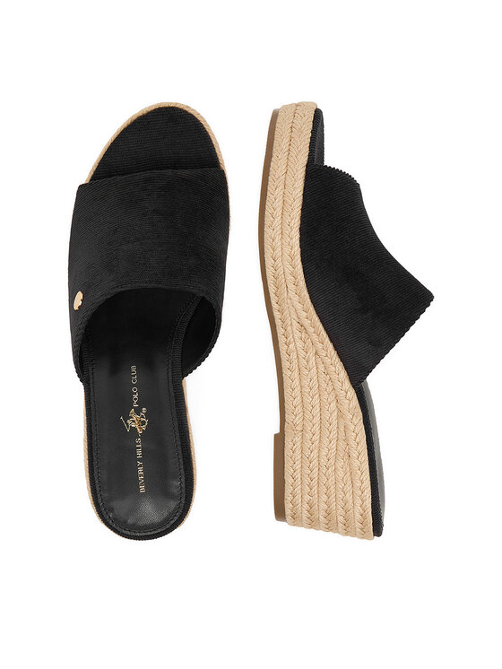 Beverly Hills Polo Club Beverly Hills Polo Club Espadrilles EO-R26SS03470 Schwarz