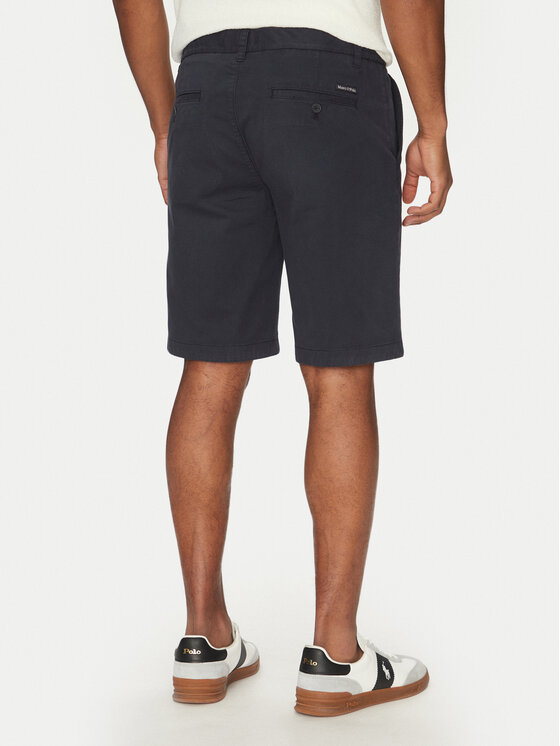 Marc O'Polo Marc O'Polo Bavlnené šortky M23 0384 15000 Tmavomodrá Regular Fit