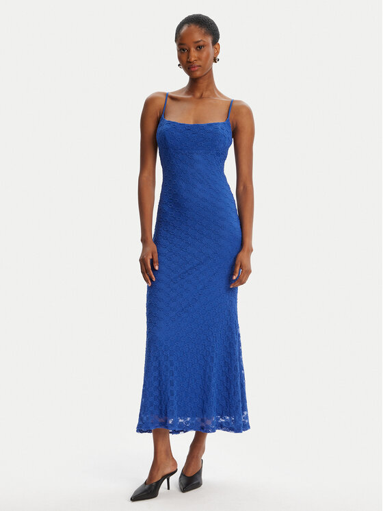BARDOT Sukienka koktajlowa Adoni Mesh 57998DB1 Niebieski Regular Fit