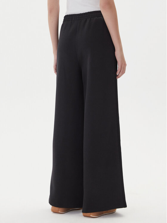 adidas adidas Долнище анцуг adicolor Spacer 3-Stripes JV7500 Черен Wide Leg