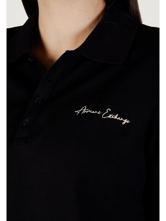 Armani Exchange Armani Exchange T-shirt POLO SHIRT Nero Shirt Fit