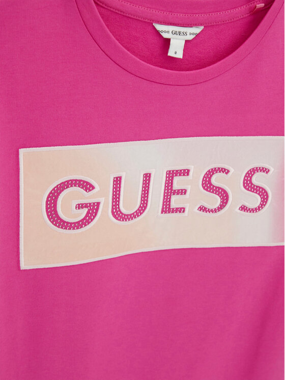 Guess Guess Kleid für den Alltag J6GK05 KAE24 Rosa Regular Fit