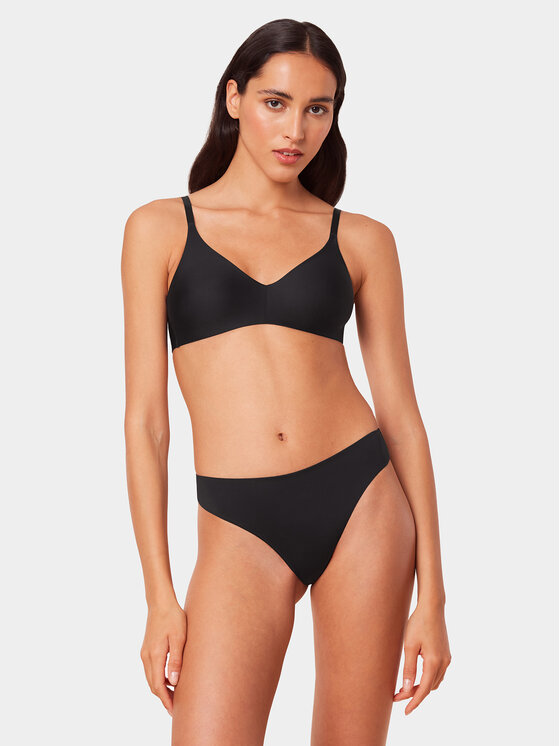 Triumph Triumph Klasikinės kelnaitės Pure Micro Tai 10217439 Juoda