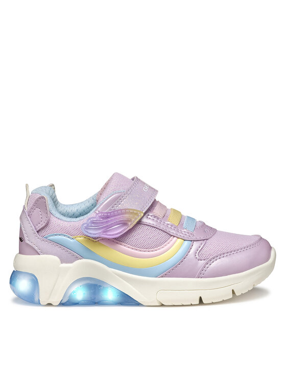 Geox Geox Sneakersy J Fadinlight J55M4A 0KNGN C8R0G D Fioletowy
