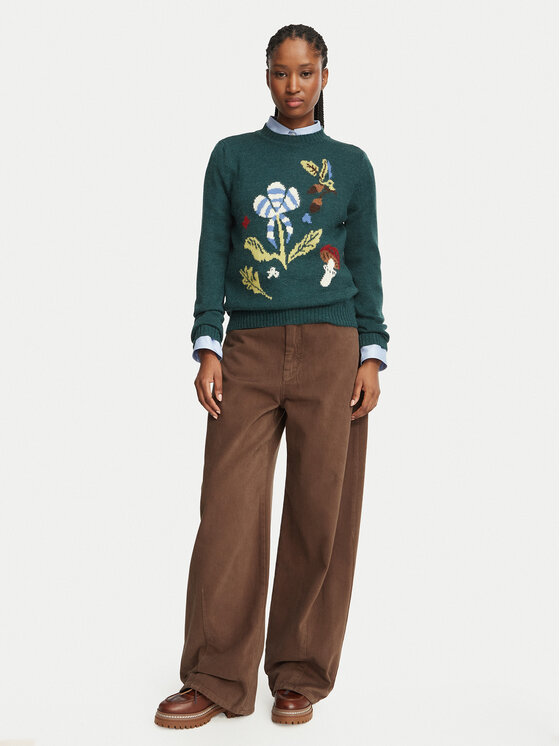 Weekend Max Mara Weekend Max Mara Pullover Nitra 2625366272 Grün Regular Fit