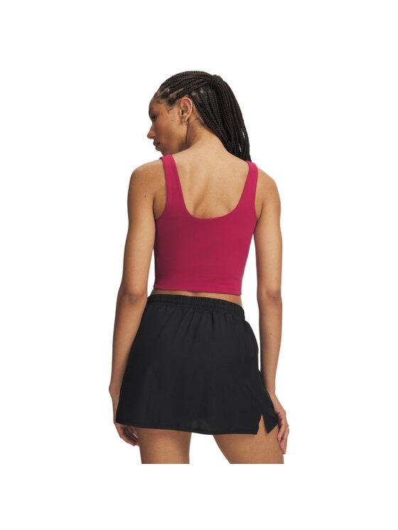 Under Armour Under Armour Top 6013773 Czerwony ciemny Slim Fit