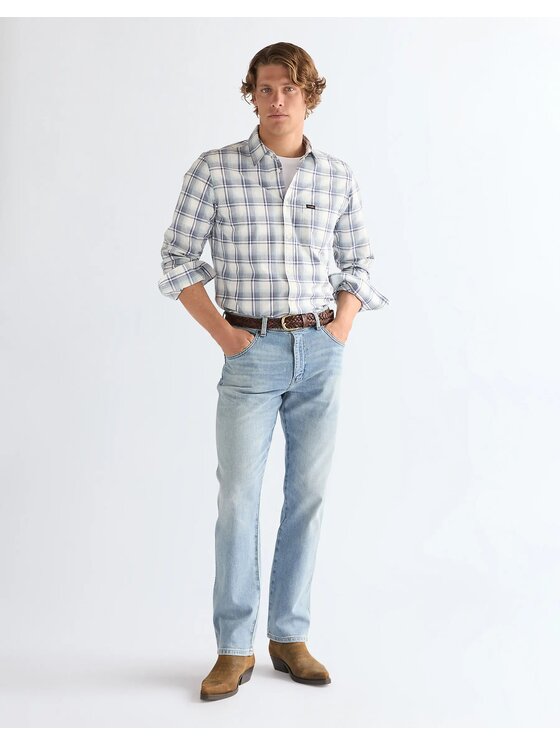 Wrangler Wrangler Jeans TEXAS Blu Straight Fit