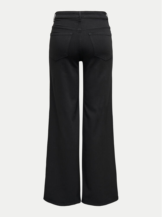 ONLY ONLY Jeans Madison 15301338 Schwarz Wide Leg
