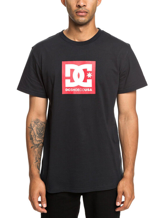 DC DC T-Shirt EDYZT03902 Schwarz Regular Fit