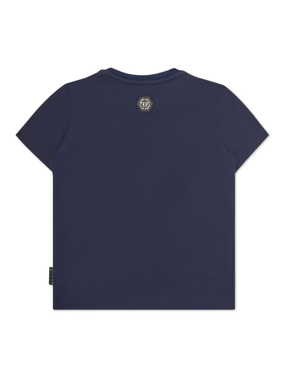 PHILIPP PLEIN PHILIPP PLEIN T-Shirt 19977 Błękitny Regular Fit