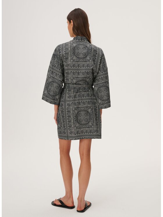 LEBRAND LEBRAND Kimono Liu Czarny