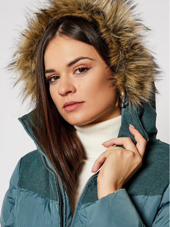 Jack Wolfskin Jack Wolfskin Pūkinė striukė Baffin Island 1203332 Mėlyna Regular Fit