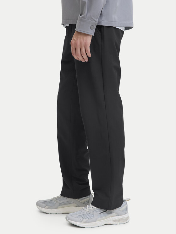 Jack & Jones Jack & Jones Παντελόνι υφασμάτινο Kane 12286943 Μαύρο Relaxed Fit