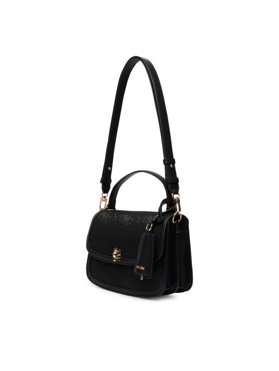 Guess Guess Táska Audrey Logo HWJG97 55210 Fekete