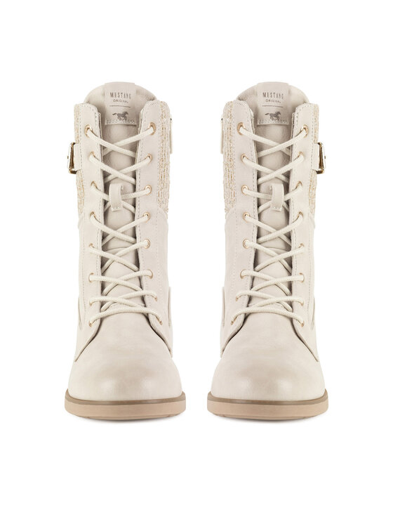Mustang Mustang Stiefeletten 1441-507-243 Weiß