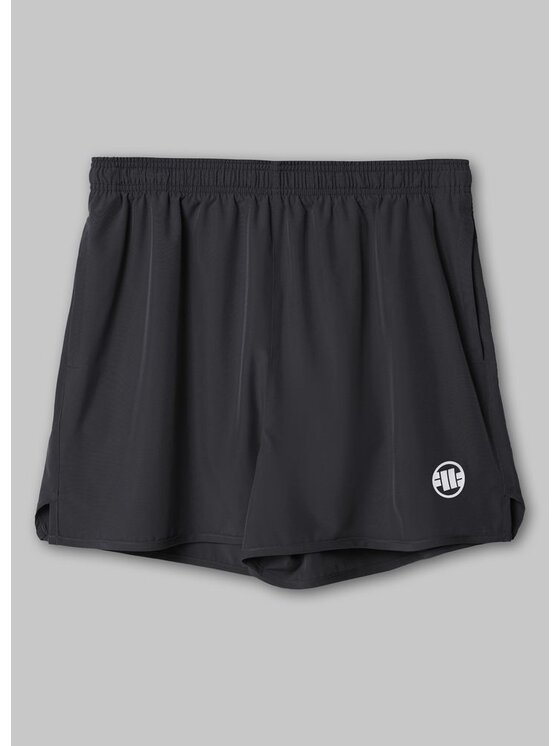 PITBULL PITBULL Szorty sportowe Small Logo II Szary Regular Fit