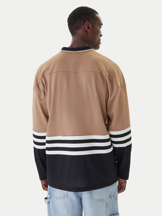 adidas adidas Hosszú ujjú JY0251 Bézs Loose Fit