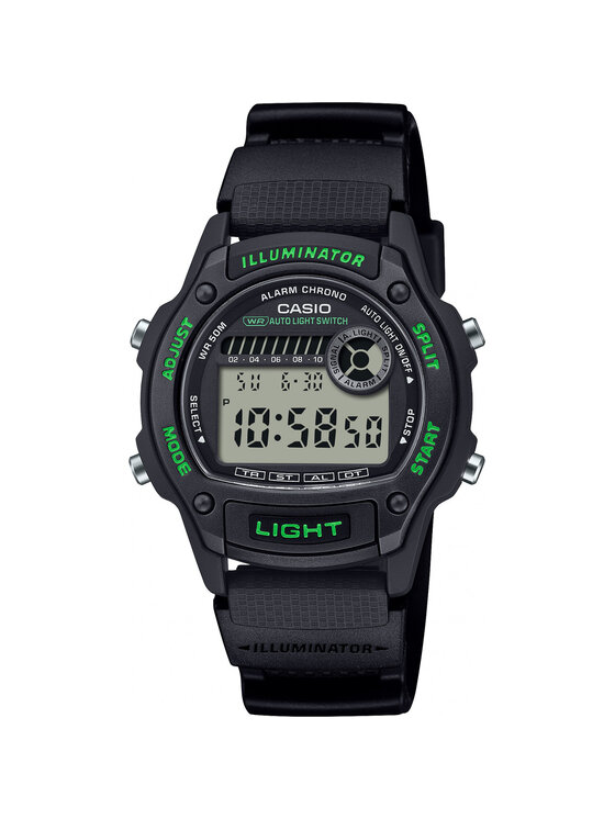 Casio Casio Zegarek W-220H-1A3VEF Czarny