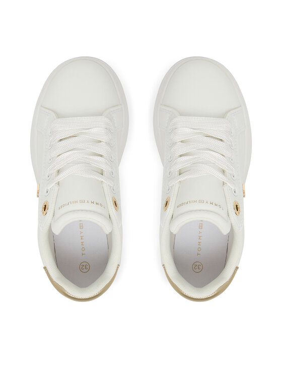 Tommy Hilfiger Tommy Hilfiger Sneakersy T3A9-34253-1355 M Biela