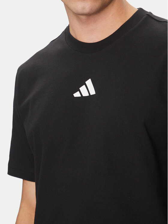 adidas adidas Футболка German Engineering Graphic JP1528 Чорний Regular Fit
