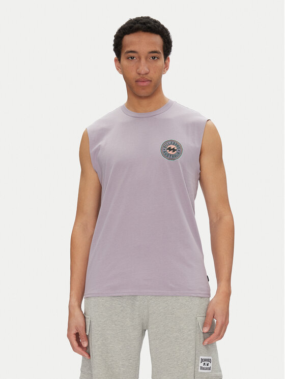 Billabong Tank top EBYZT00305 Fialová Regular Fit