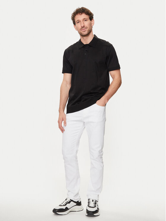 KARL LAGERFELD KARL LAGERFELD Polokošeľa 745007 542201 Čierna Regular Fit