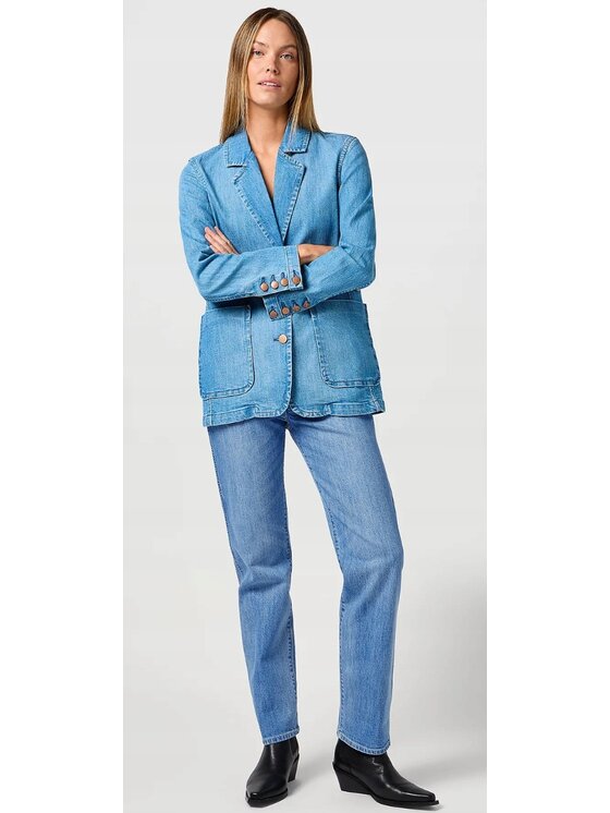 Wrangler Wrangler Jeans Style Crosby Blu Straight Fit