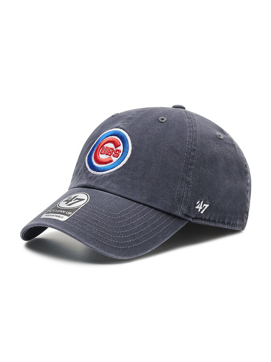 47 Brand Kepurė su snapeliu Chicago Cubs 47 Clean Up B-RGW05GWS-VN Tamsiai mėlyna