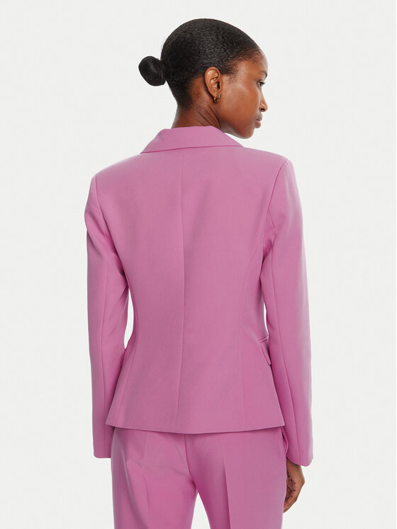 Rinascimento Rinascimento Marynarka CFC0126227003 Różowy Slim Fit