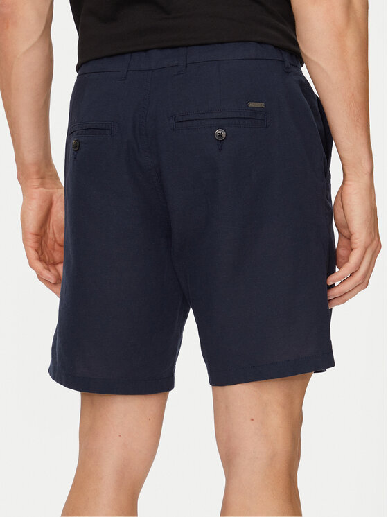Jack & Jones Jack & Jones Šortky z materiálu Stace 12248627 Tmavomodrá Tapered Fit