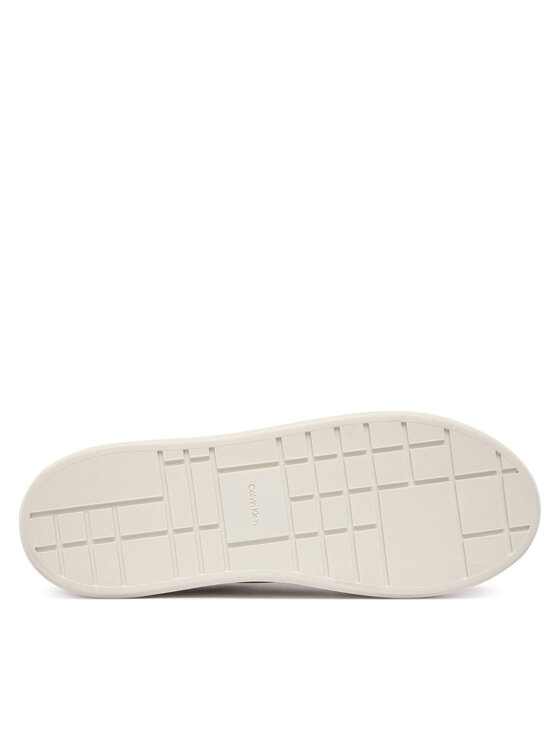 Calvin Klein Calvin Klein Sportcipők Flatform Lace Up Lth YW0YW01928 Bézs