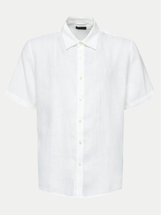 North Sails North Sails Πουκάμισο 664302 Λευκό Regular Fit