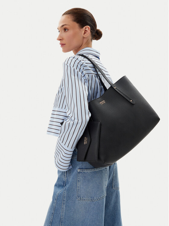 Guess Guess Дамска чанта HWPG96 48230 Черен
