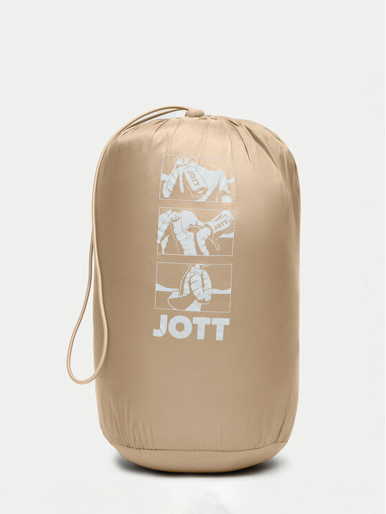 Jott Jott Pūkinė striukė Mat P000MDOW02 Smėlio Slim Fit