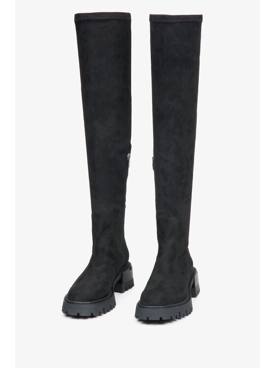 Estro Estro Μπότες ER00114927 Μαύρο