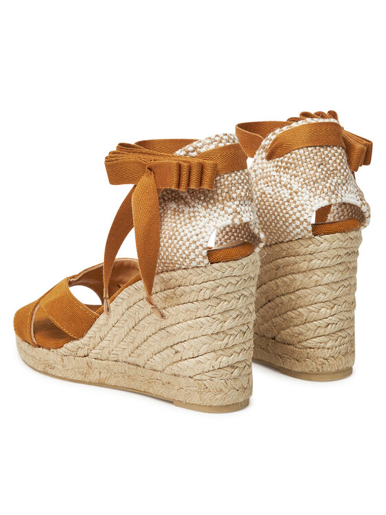 Castañer Castañer Espadrilky Bailey/8/002 025633 Hnedá