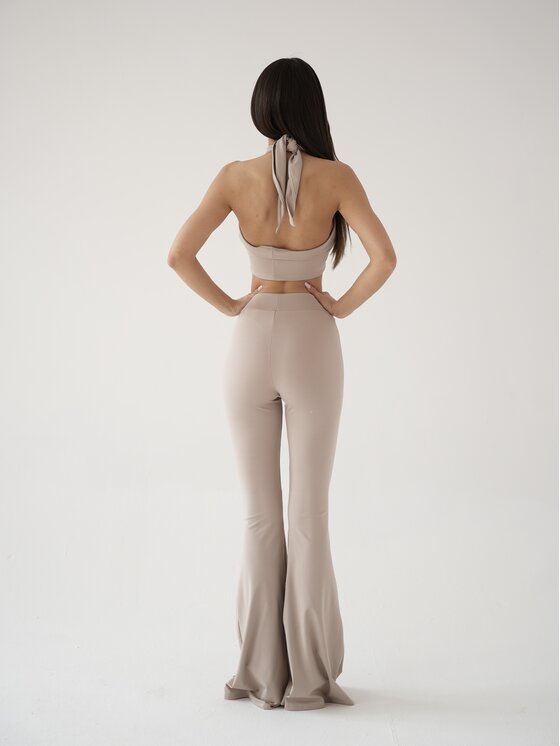 MissDenim MissDenim Legginsy Soft Touch Beżowy Second Skin Fit