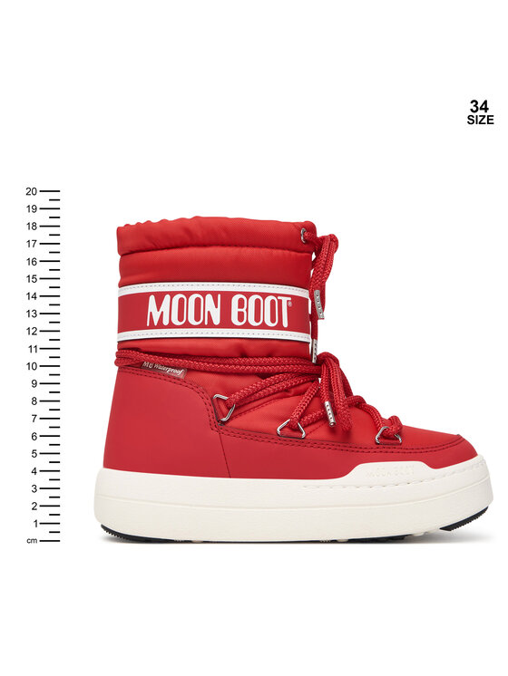 Moon Boot Moon Boot Śniegowce Jr Park Boot 80D3440020 M Czerwony